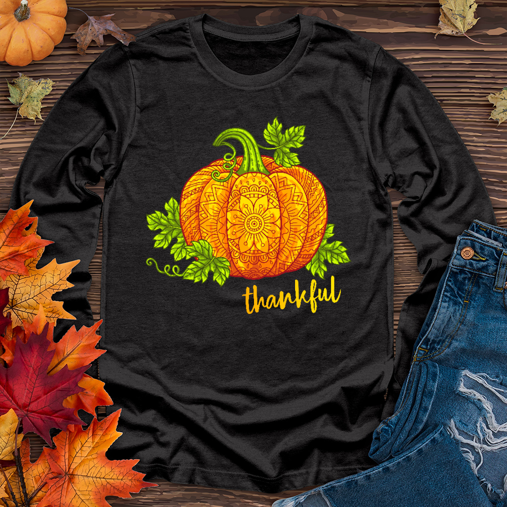 Thankful Mandala Long Sleeve