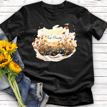 Just Breathe Field Tee