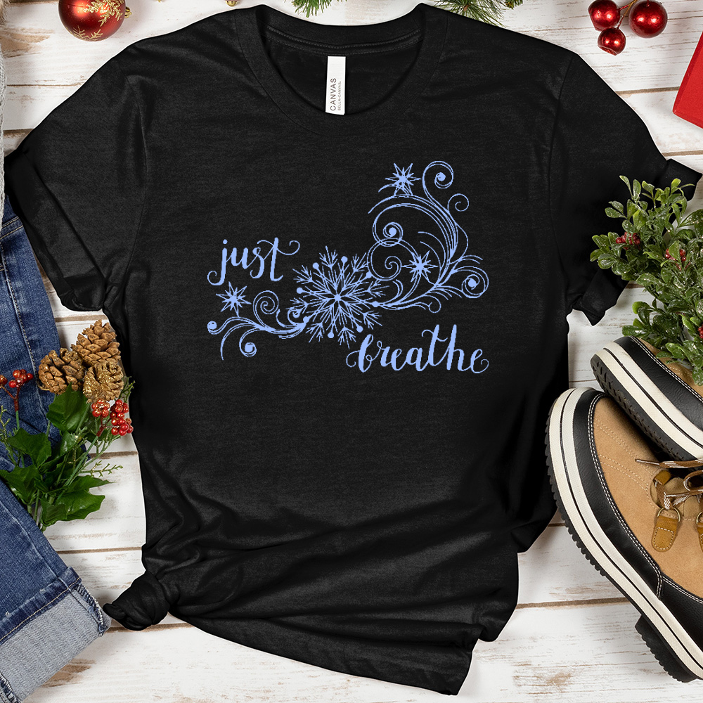 Just Breathe Winter Tee