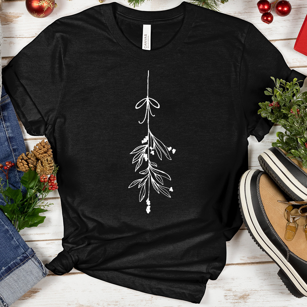 Artistic Mistletoe Tee