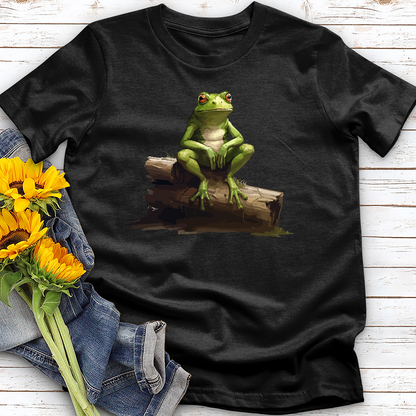 A Frog on A Log Tee