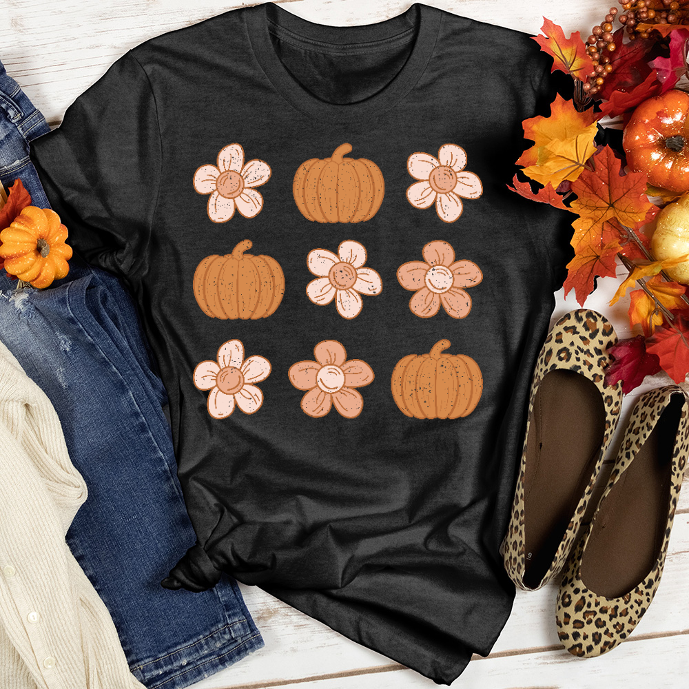 Pumpkin Flower Tee