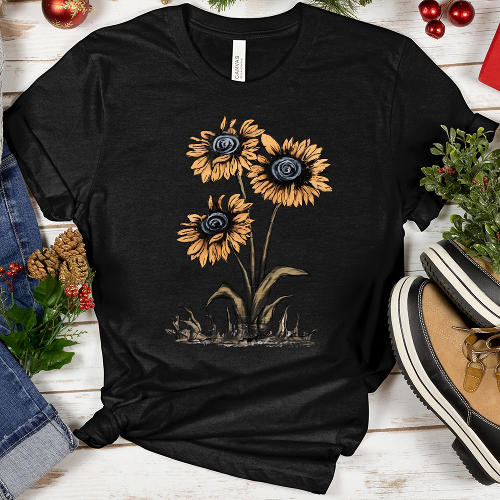 Sunflower Swirl Tee