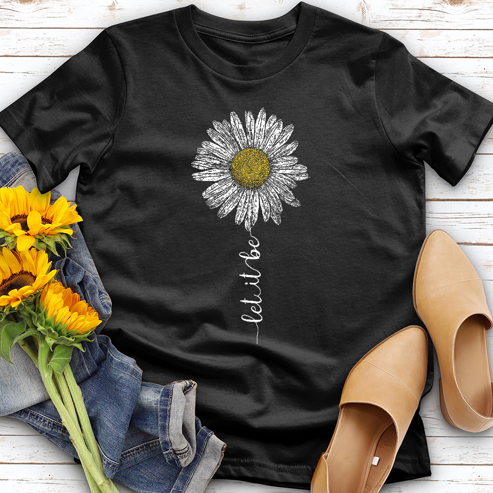 Let It Be Daisy Tee