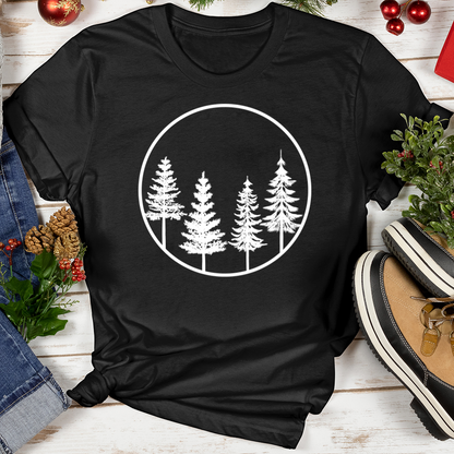 Evergreen Xmas Tree Softstyle Tee