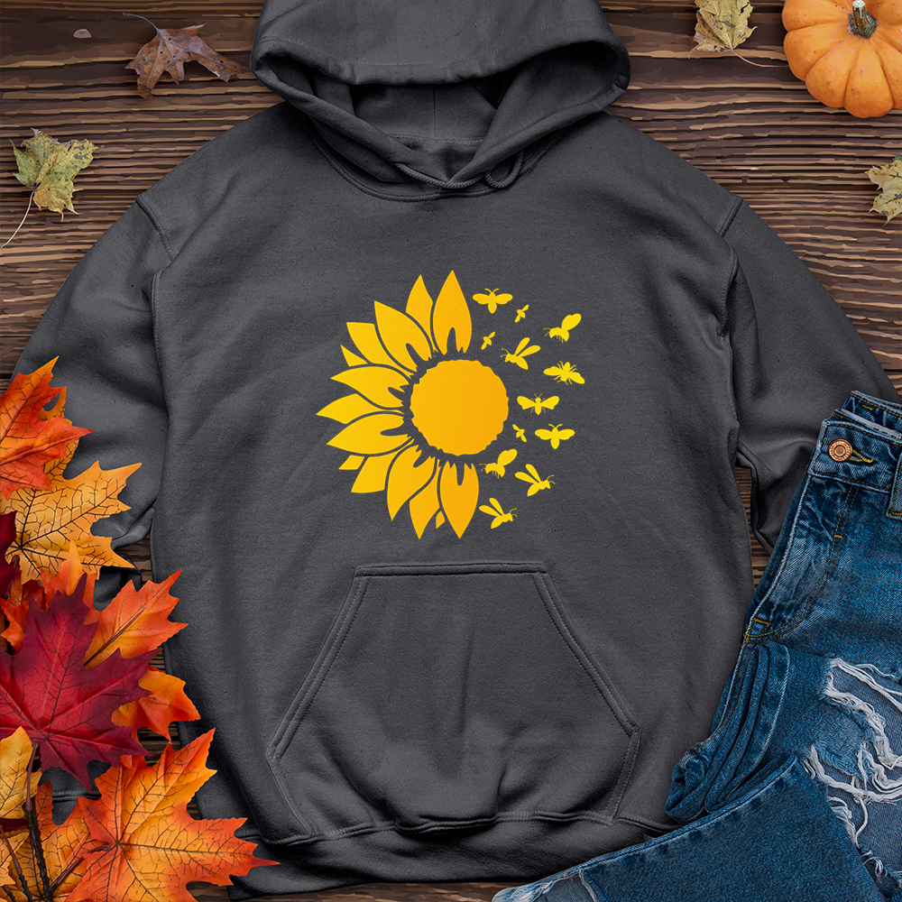 Bee Sunflower Hoodie