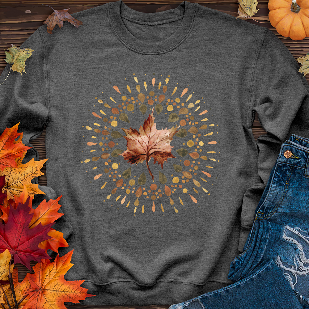 Fall leaf Crewneck