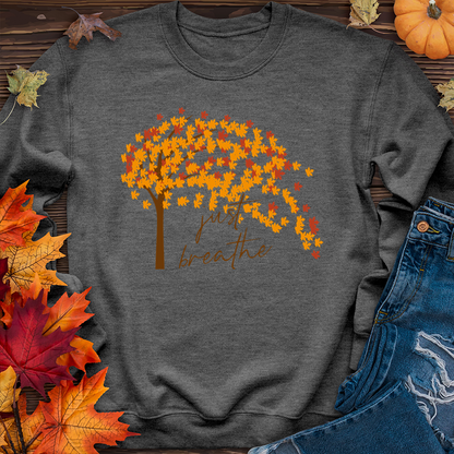 Just Breathe Fall Leaf Sweater