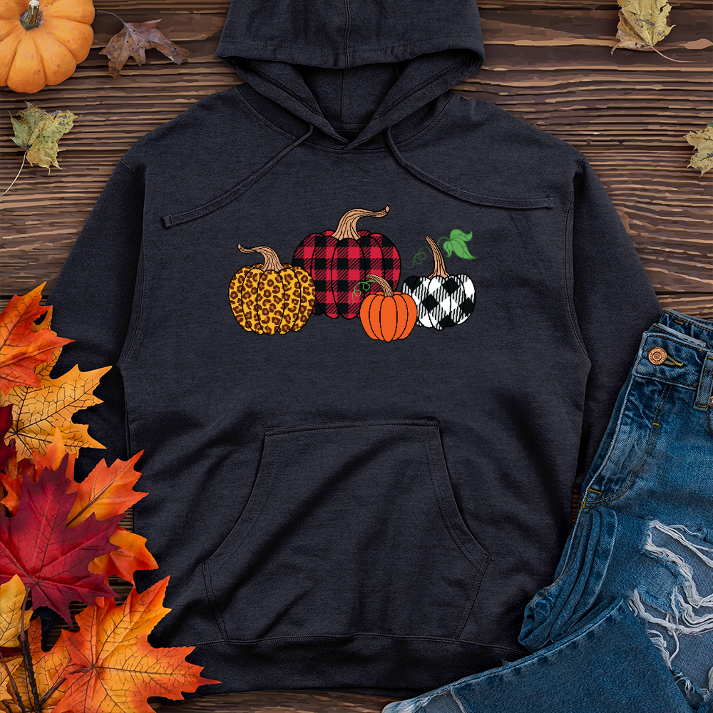 Pumpkins Leopard Hoodie