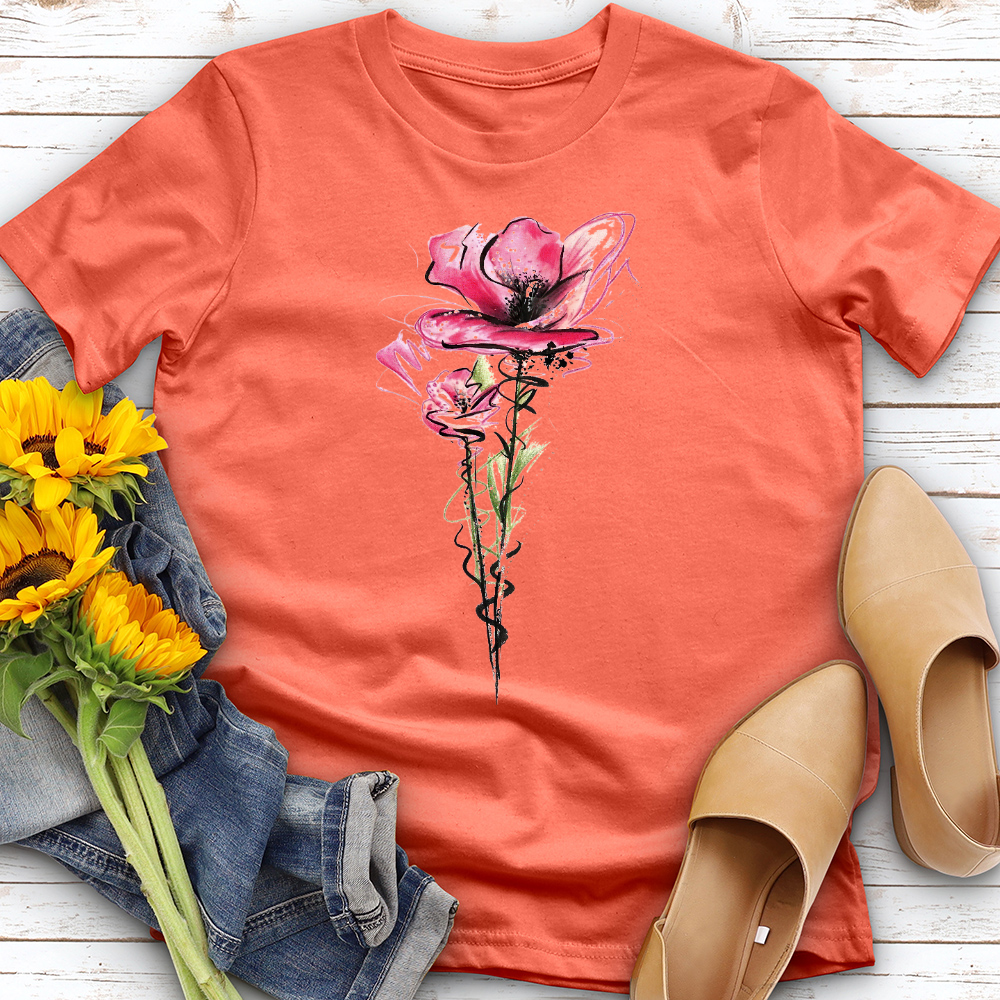 Painted Flower Tee