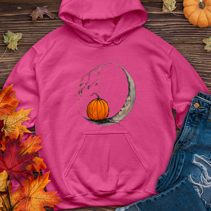 Moon and Pumpkin Hoodie