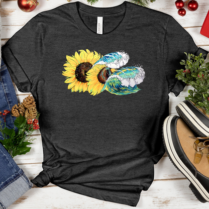 Sunflower Wave Tee