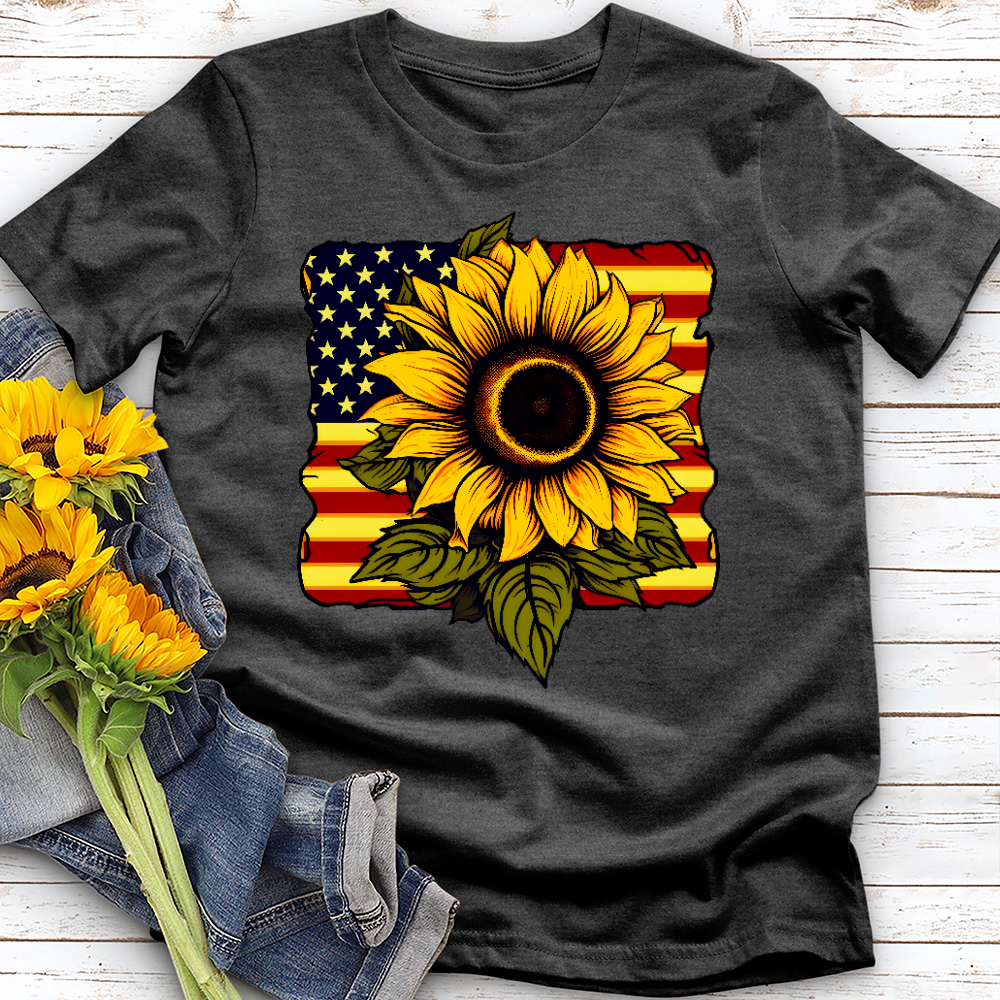 American Sunflower Tee