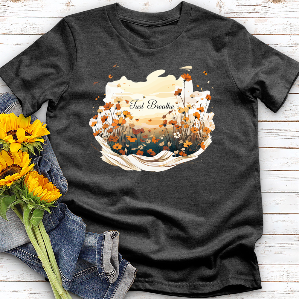 Just Breathe Field Tee