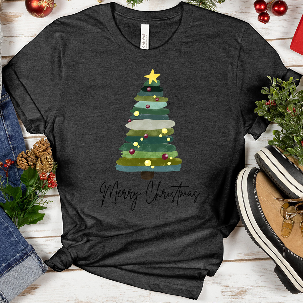 Merry Christmas Pastel Tee