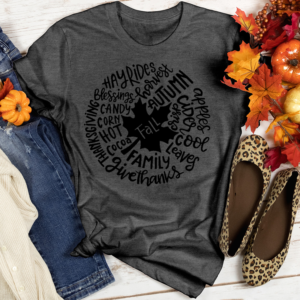 Fall Collage Tee