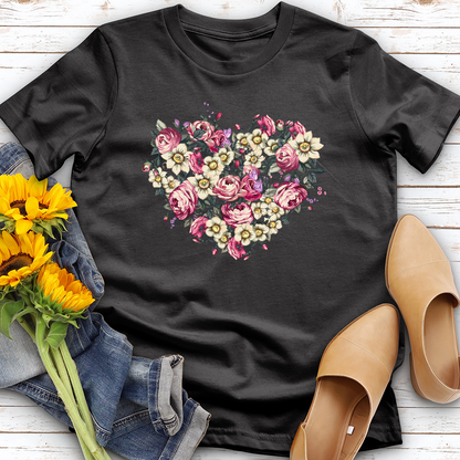 Floral Heart Tee