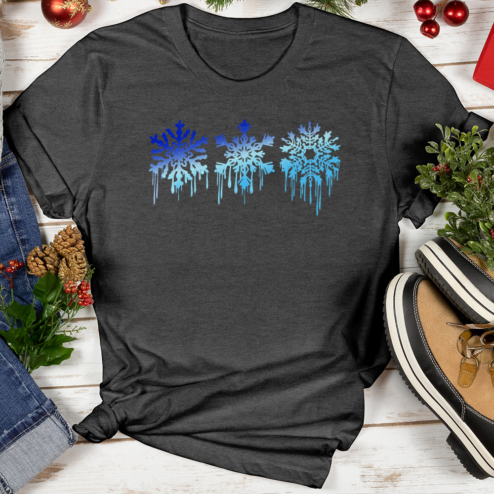 Snowflake Drip Softstyle Tee