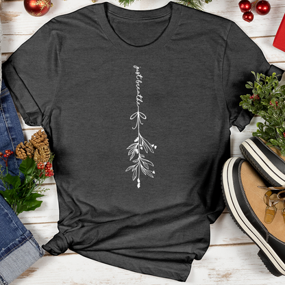 Just Breathe Mistletoe Softstyle Tee