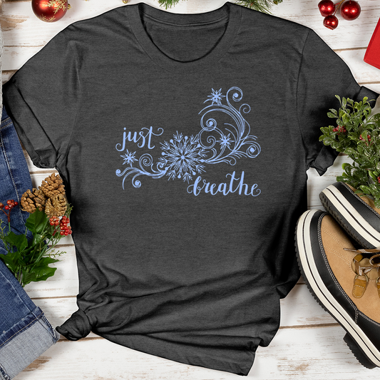Just Breathe Winter Softstyle Tee