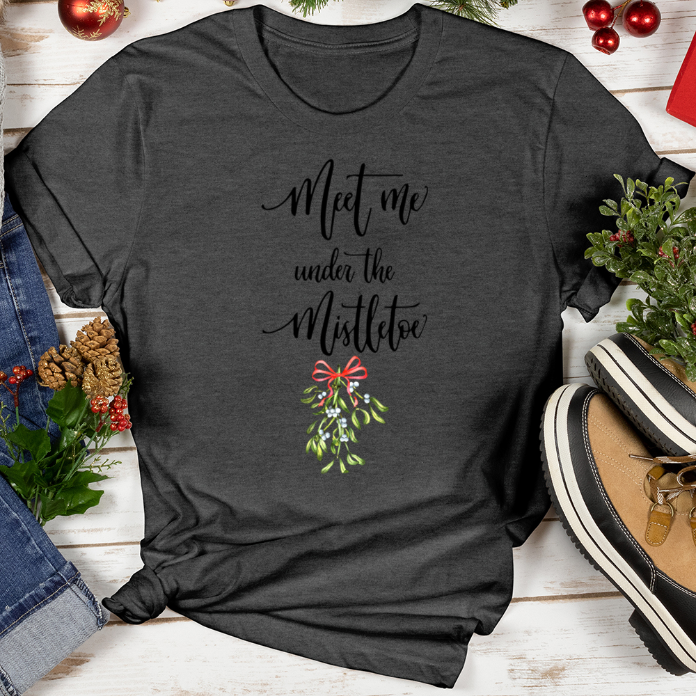 Meet Me Under the Mistletoe Softstyle Tee