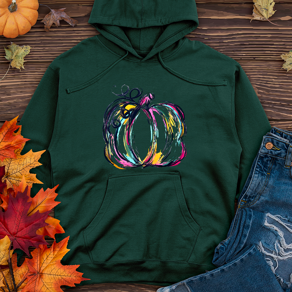 Artistic Pumpkin Hoodie