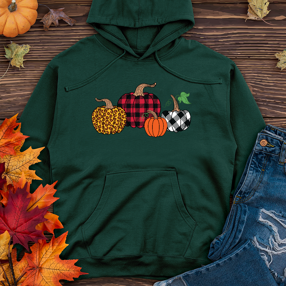 Pumpkins Leopard Hoodie