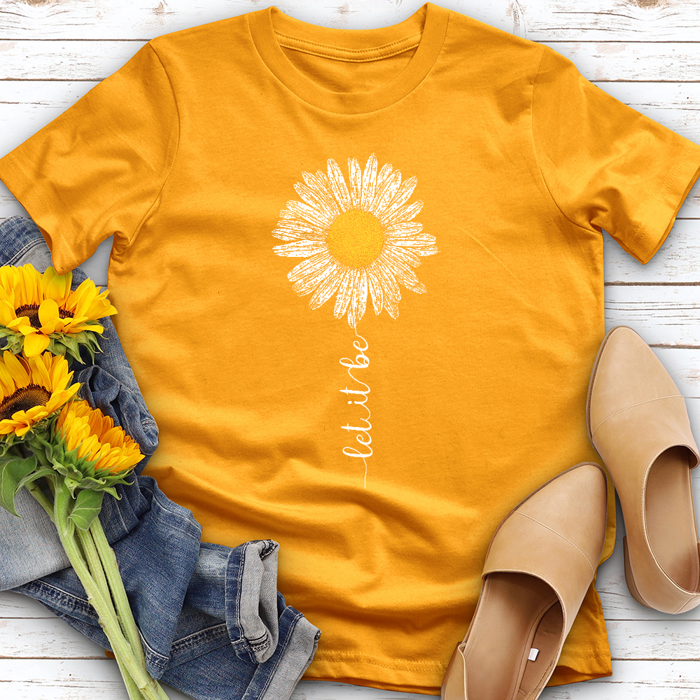 Let It Be Daisy Tee