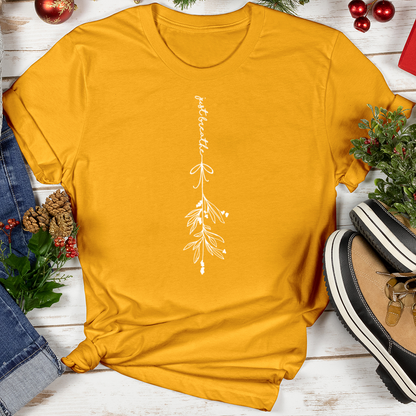 Just Breathe Mistletoe Softstyle Tee