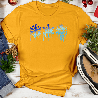 Snowflake Drip Softstyle Tee