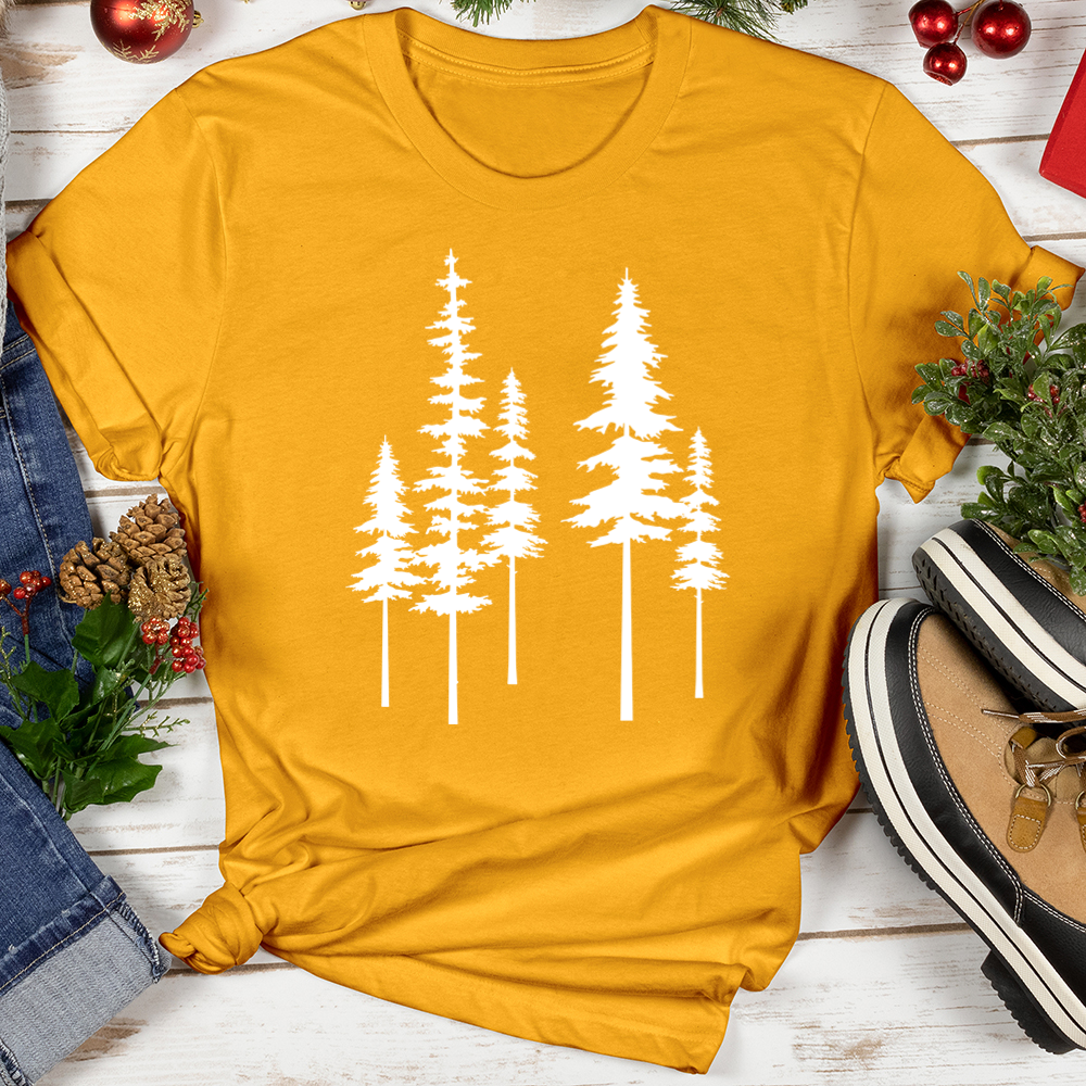 Mountain Top Trees Softstyle Tee