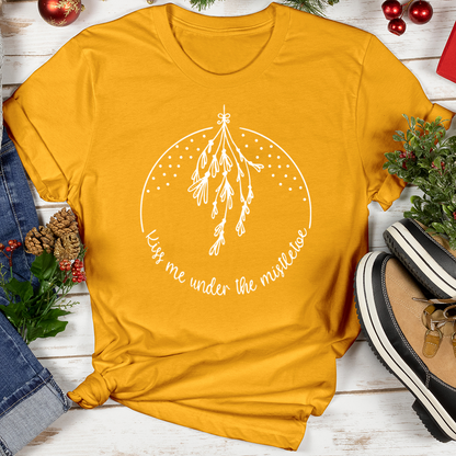 Kiss me Under the Mistletoe Softstyle Tee