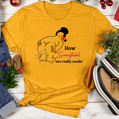 How Snowflakes are Made Softstyle Tee