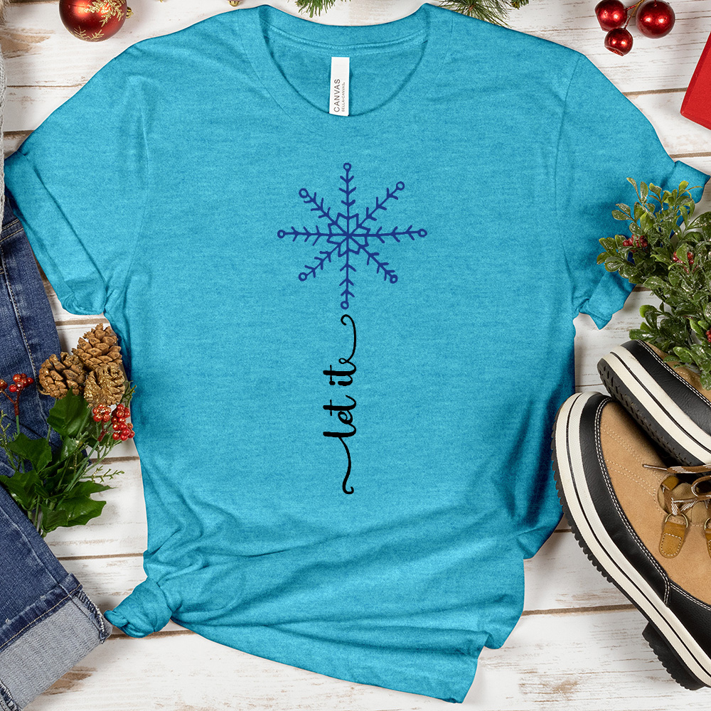 VIP Let It Snow Mosaic Tee