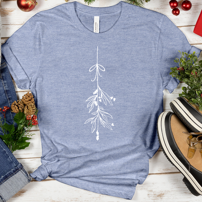 Artistic Mistletoe Tee