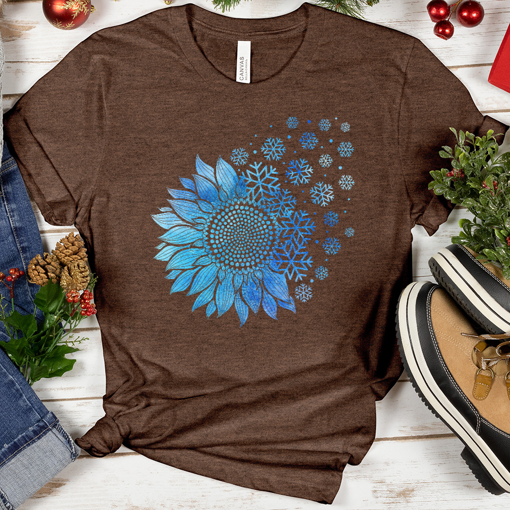 Sunflower Snow Flake Tee