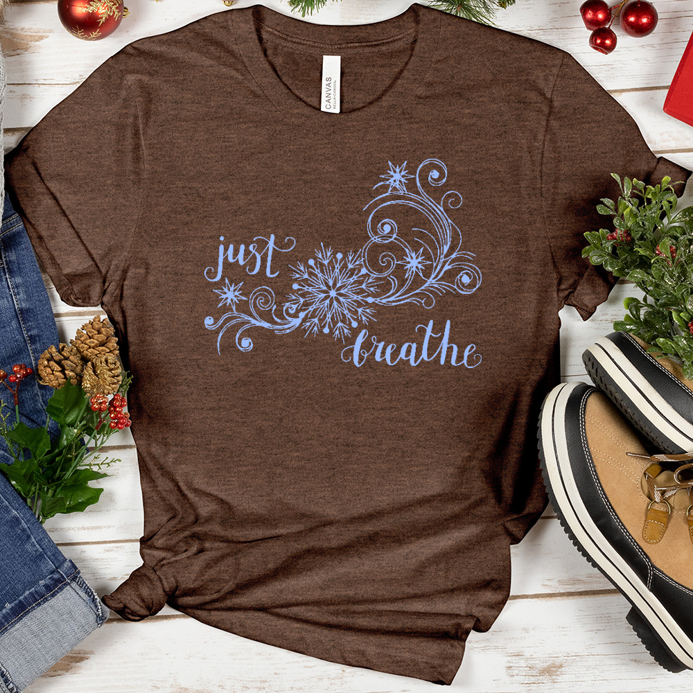 Just Breathe Winter Tee