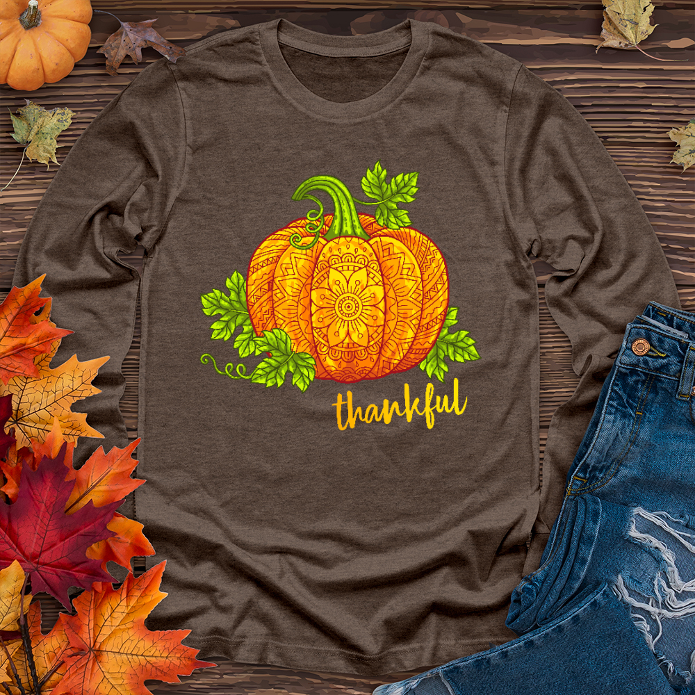 Thankful Mandala Long Sleeve