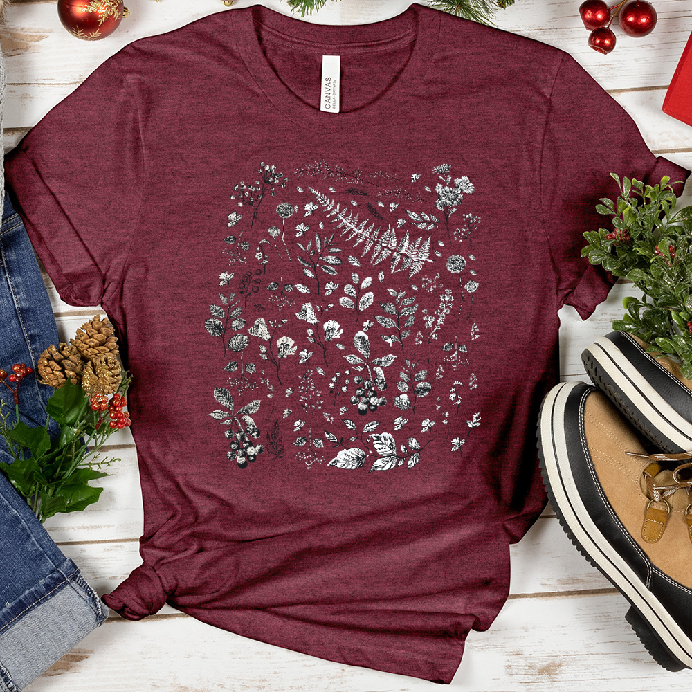 Frosty Botanical Garden Tee