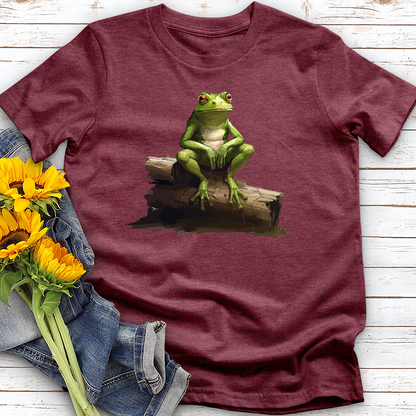 A Frog on A Log Tee