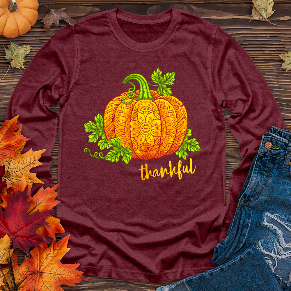 Thankful Mandala Long Sleeve