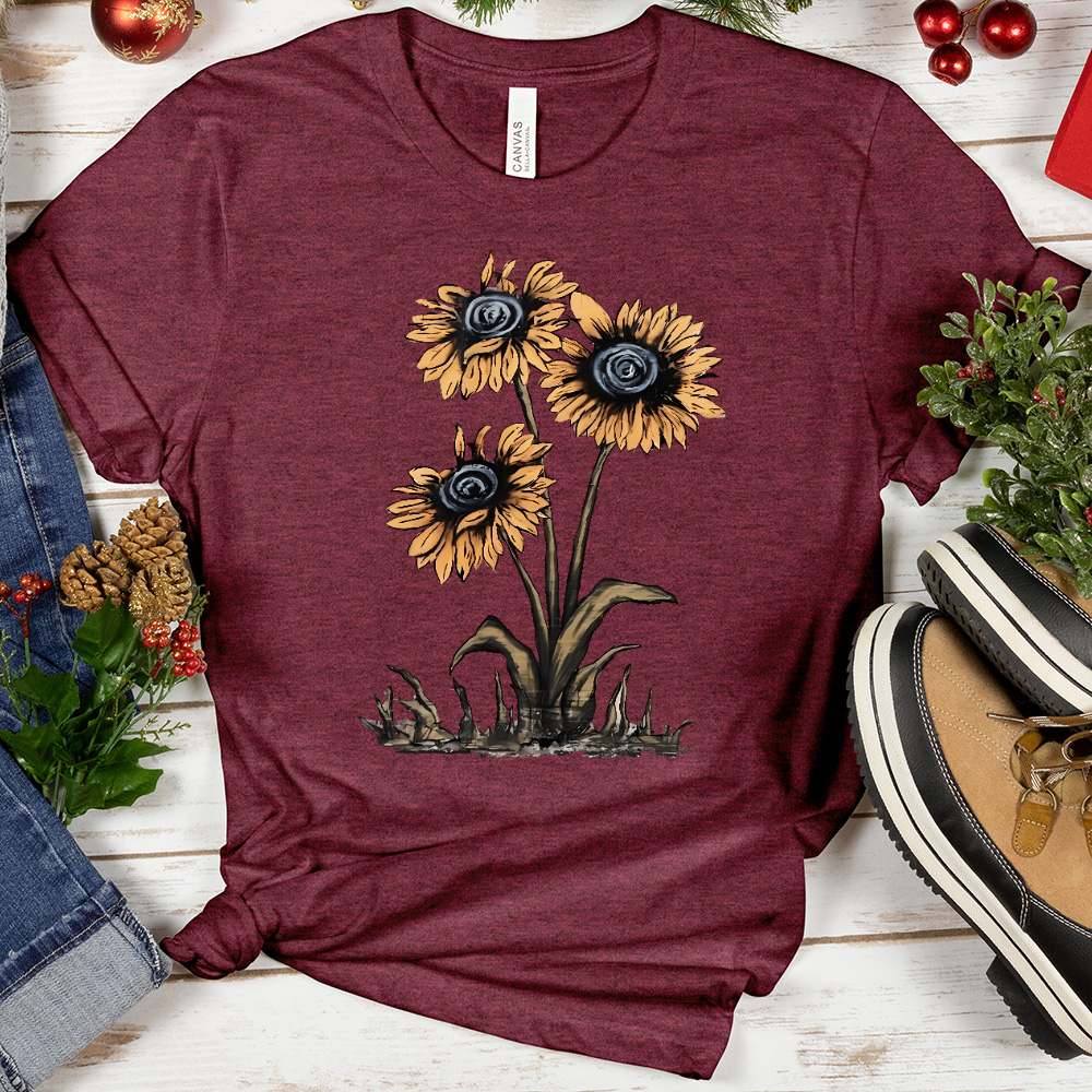 Sunflower Swirl Tee