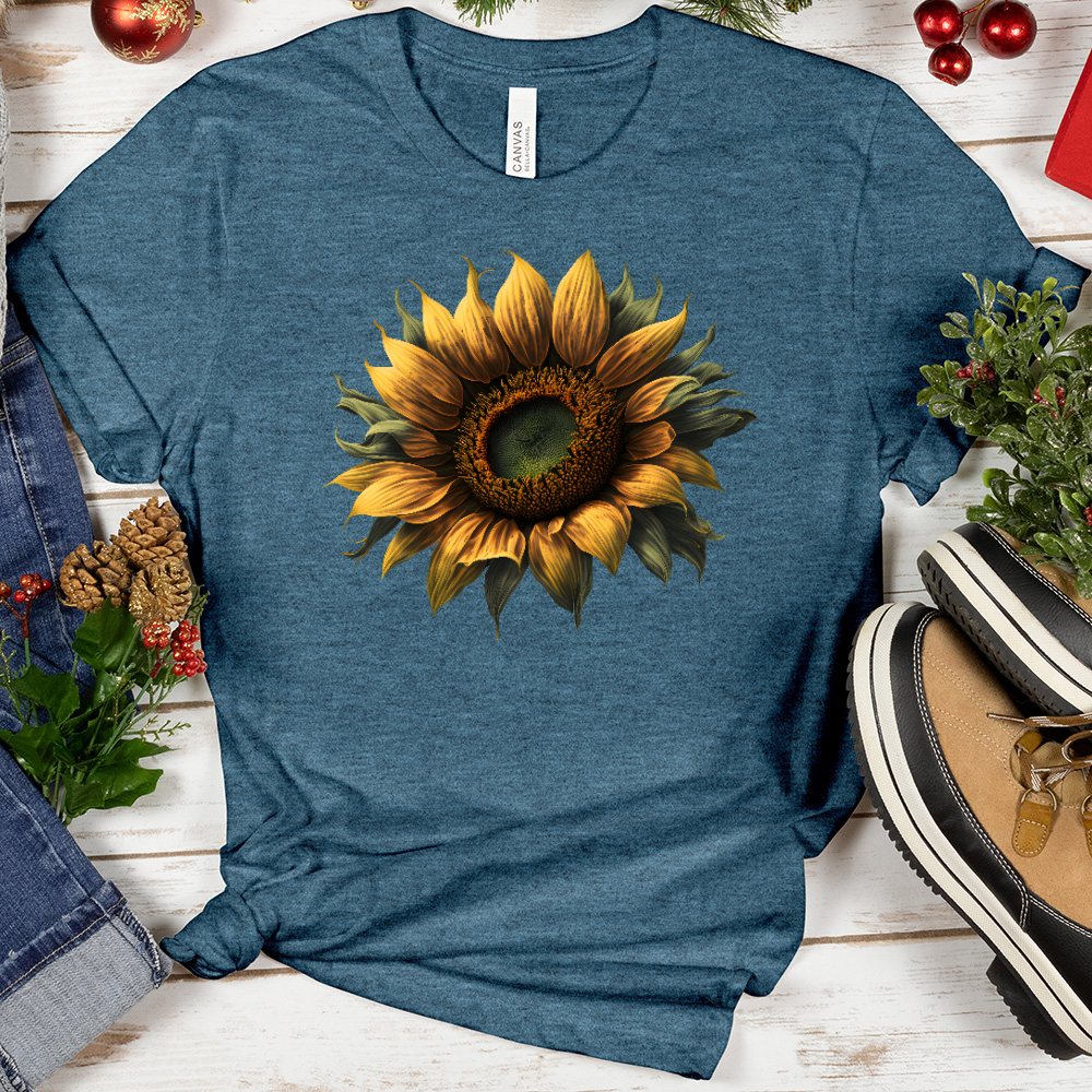 ザノースフェイスMサイズ　sunflower ジョガーtシャツ ブラック サンフラワー