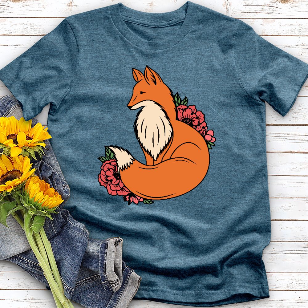 Floral Fox Tee