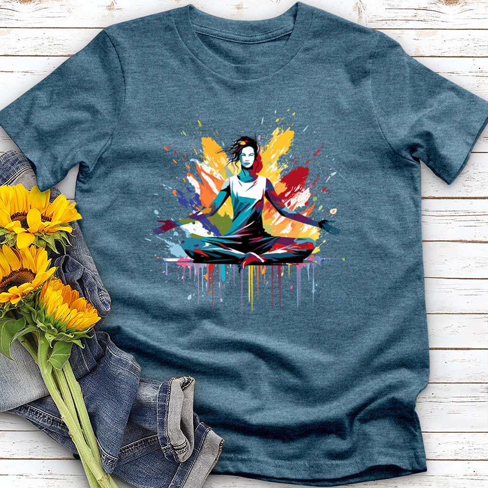 Splatter Yoga Instructor Tee