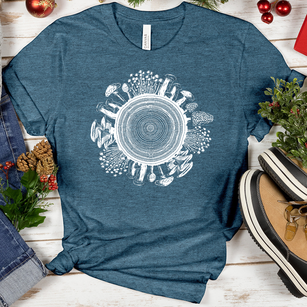Mushroom Vortex Tee