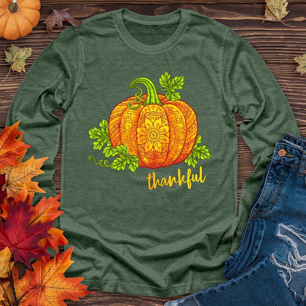 Thankful Mandala Long Sleeve