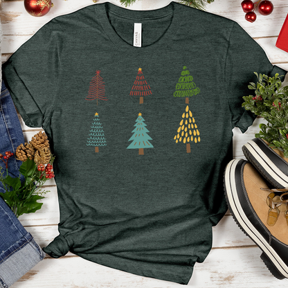 VIP Minimalistic Christmas Trees Tee