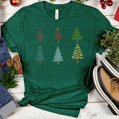 VIP Minimalistic Christmas Trees Tee