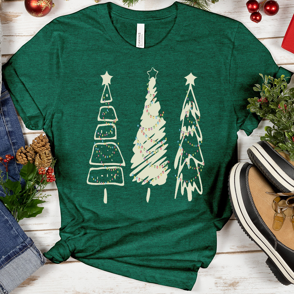 VIP Christmas Trees Sketch Tee